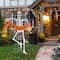 Glitzhome® 86.25"H Lighted Halloween 2.5D Skeleton Outdoor Decor